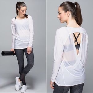 Lululemon If You’re Lucky long sleeve yoga top